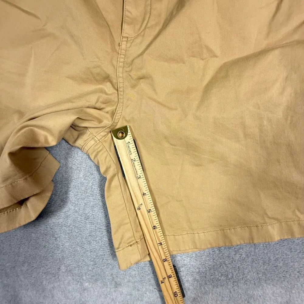 Chubbies Originals 7 Inch Shorts Mens XXXL Khaki Tan Elastic Waist Cotton Blend
